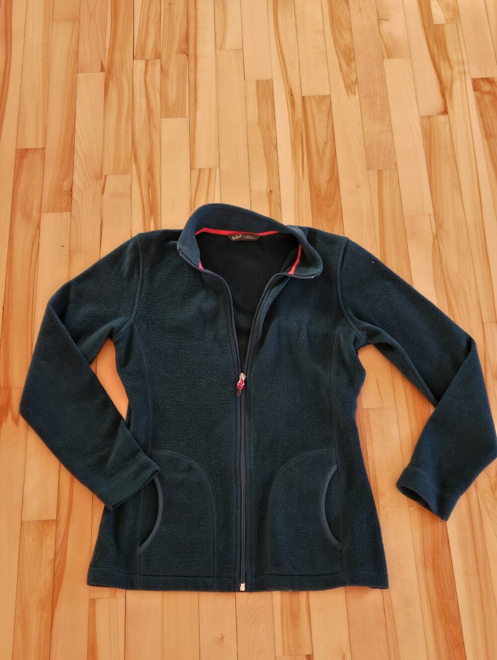 Women’s Woolrich Green Full-Zip Fleece Jacket Size Small